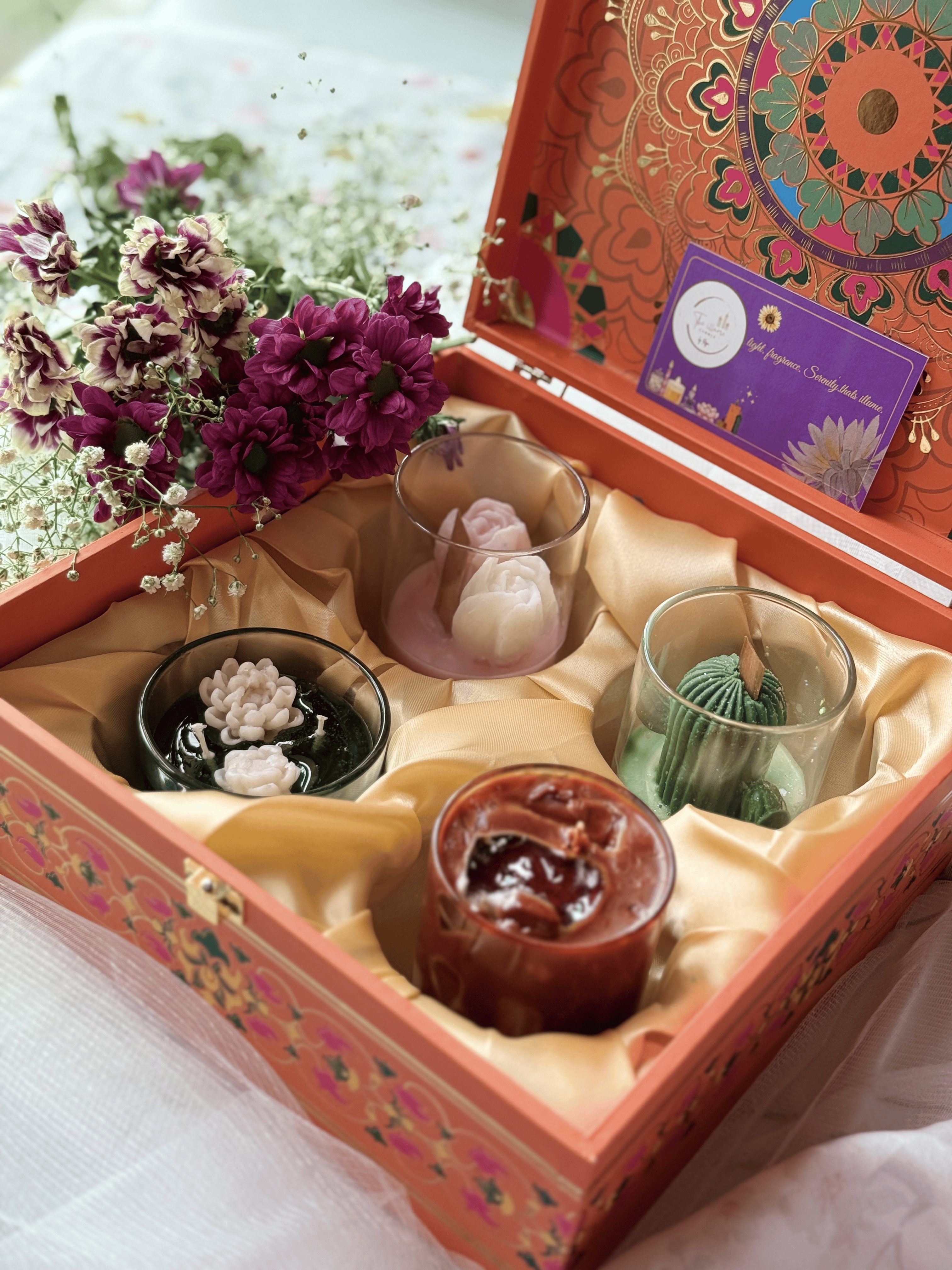 Royal Heritage Festive 4-Candle Hamper